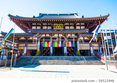 Kawasaki Daishi Heiroji Temple Main Hall (Kawasaki City, Kanagawa Prefecture) As of November 2019 59522946