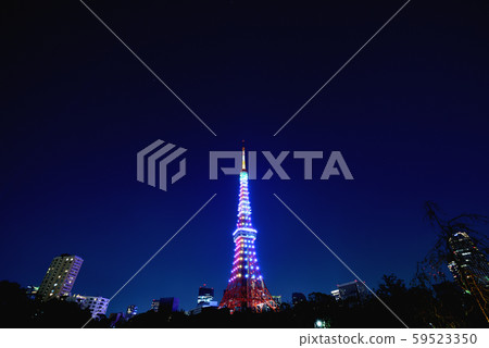 Tokyo Tower Special Light Night View, Infinity, Diamond Veil Tokyo Tower Special Light Night View, Infinity, Diamond Veil 59523350
