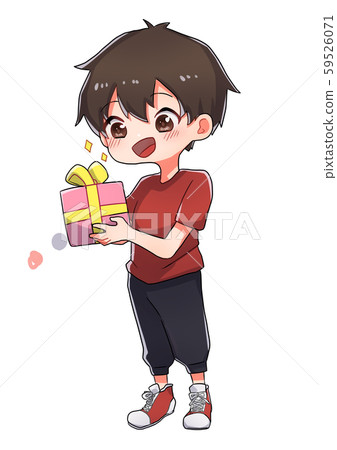 一個對present_12滿意的男孩 一個對present_12滿意的男孩 59526071