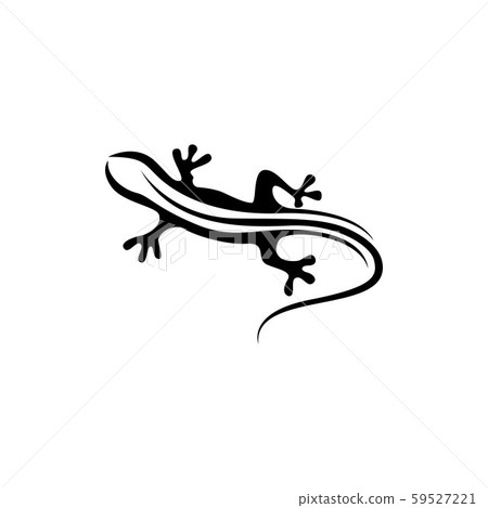 Lizard symbol icon vector 59527221