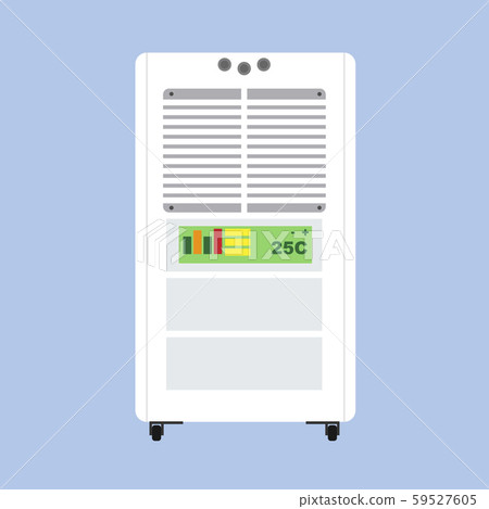 Conditioner air cooling power technology isolated 59527605