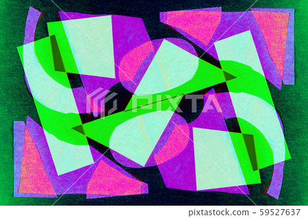 Contemporary art abstract pattern mood board.... - Stock Illustration ...