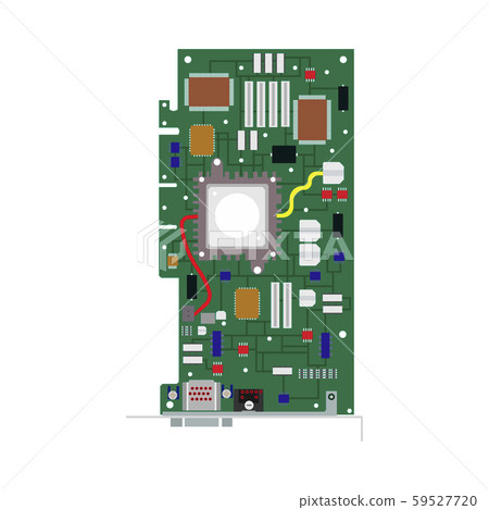computer, digital, vector 59527720
