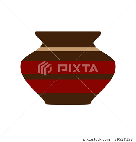 Amphora flat vector traditional classic museum 59528158