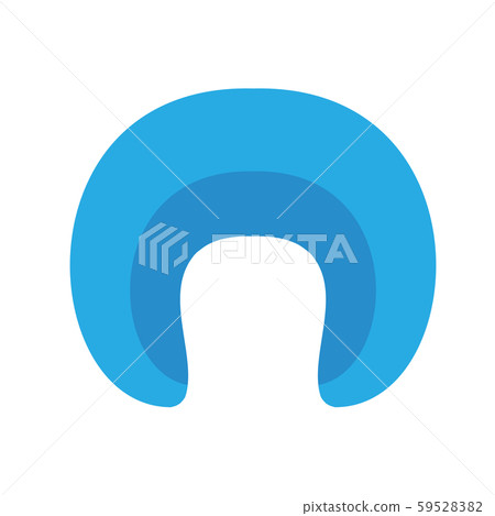 Neck pillow comfortable relax soft care vector 59528382