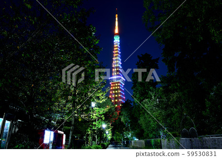 東京鐵塔特別點亮無限鑽石面紗 東京鐵塔特別點亮無限鑽石面紗 59530831