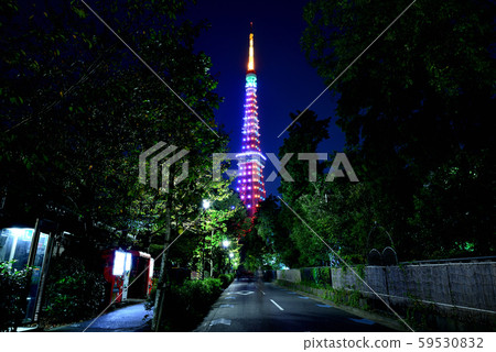東京鐵塔特別點亮無限鑽石面紗 東京鐵塔特別點亮無限鑽石面紗 59530832