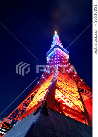 東京鐵塔特別點亮無限鑽石面紗 59530851