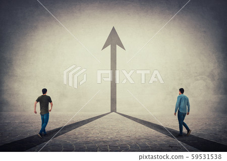 Business cooperation and partnership ways merging 59531538