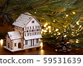 Wooden miniature house Real estate 59531639