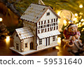 Wooden miniature house Real estate 59531640