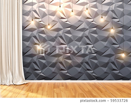 Modern bright interior . 3D rendering Modern bright interior . 3D rendering 59533726