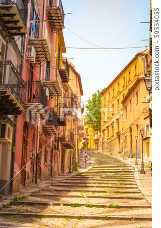 Via Roma in Termini Imerese overlooking the old 59534055
