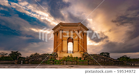 Bassin Principal de Peyrou marks end of the Bassin Principal de Peyrou marks end of the 59534972