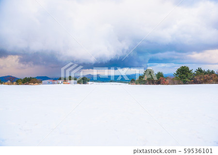 winter, the leader of a jay-sah ceremony, drink offering at the alter 59536101