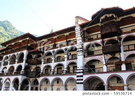 Outside of Rila Monastery, Bulgaria Outside of Rila Monastery, Bulgaria 59536714