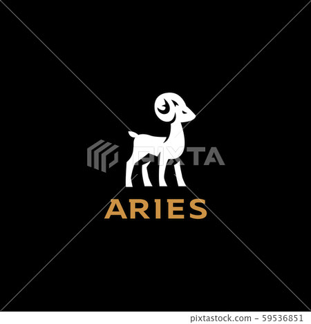 Aries, goat, ram. 59536851