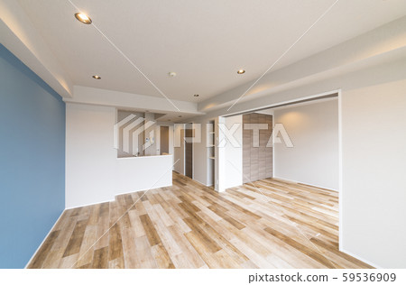 大廈裝修圖片起居室和廚房 59536909