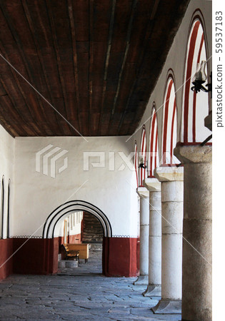 Bulgarian Rila Monastery Corridor 59537183