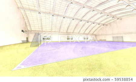 五人制足球場室內體育館工廠車間藍色插圖46 五人制足球場室內體育館工廠車間藍色插圖46 59538854