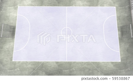 Futsal court soccer indoor gymnasium factory floor blue illustration 35 Futsal court soccer indoor gymnasium factory floor blue illustration 35 59538867