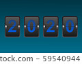 Digit flip clock 2020 numbers. 59540944