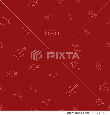 Seamless pattern, abstract circle signal on red Seamless pattern, abstract circle signal on red 59541922