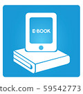 book and ebook icon 59542773