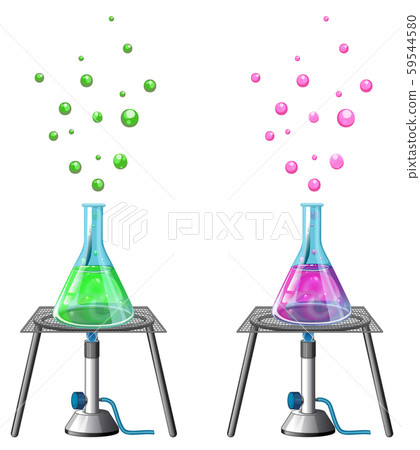 Science experiment with chemicals Science experiment with chemicals 59544580