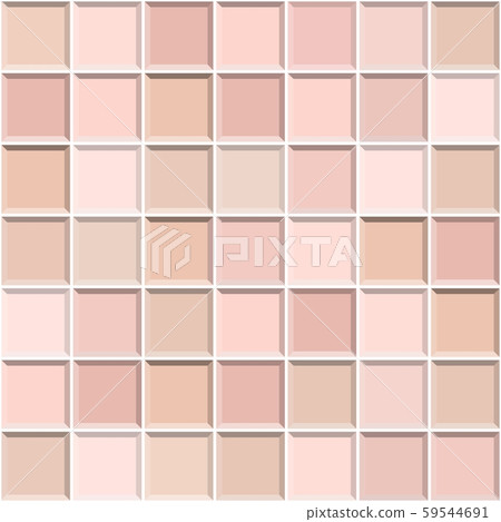 Abstract seamless pattern of rose gold ceramic 59544691