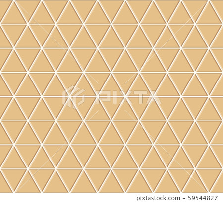Abstract seamless triangle pattern. Light orange 59544827