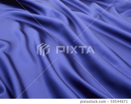Blue satin cloth 59544871