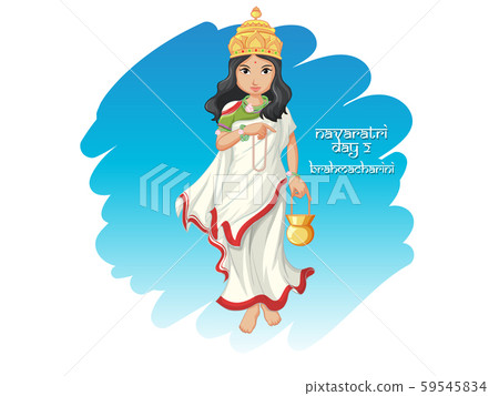Navaratri poster design with goddess Navaratri poster design with goddess 59545834