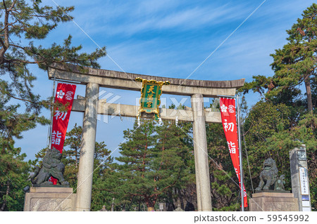 京都北野天滿宮神社鳥居 59545992