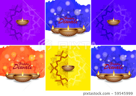 Background template with mandala designs 59545999