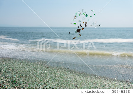glass beach in Vladivostok, Russia 59546358