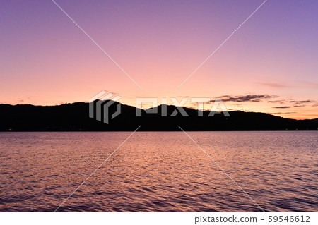 Miyazu Bay in the evening view 59546612