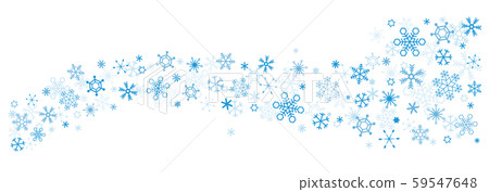 Flowing snowflakes Flowing snowflakes 59547648