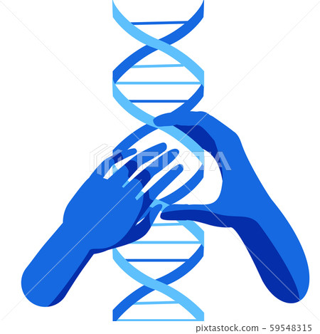 Genetic engineering. CRISPR Cas9 gene editing method 59548315