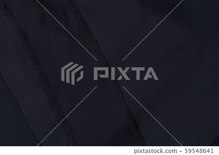 Close-up fragment of black nylon garment Close-up fragment of black nylon garment 59548641