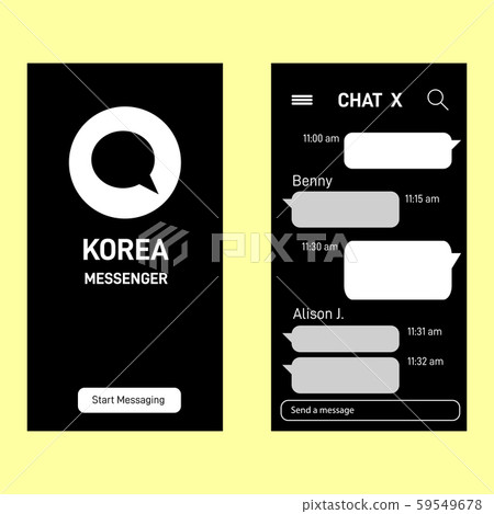 Kakao talk messenger Korean Kakao talk messenger Korean 59549678
