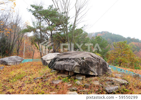 Dolmen, a representative tomb style during the Bronze Age, distributed in Jinan, Jeollabuk-do, Korea Dolmen, a representative tomb style during the Bronze Age, distributed in Jinan, Jeollabuk-do, Korea 59550299