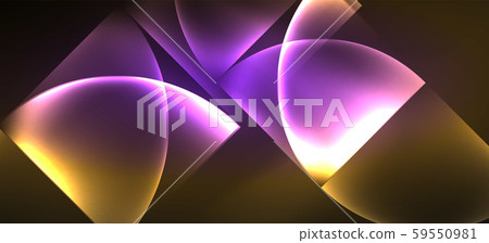 Dynamic lines and shapes, glass neon glowing effect. Modern neon glow geometric shapes, great design Dynamic lines and shapes, glass neon glowing effect. Modern neon glow geometric shapes, great design 59550981