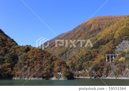 Mizudon水壩水壩湖秋葉 59553364