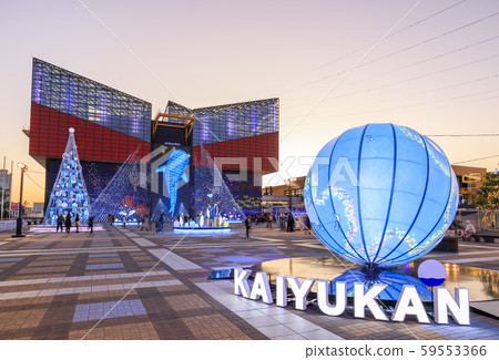 Osaka, Kaiyukan, Illuminations 59553366