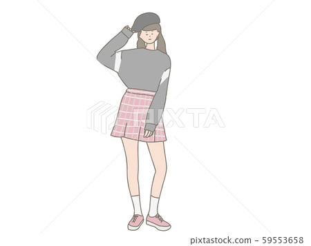 貝雷帽女孩 59553658