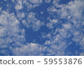 Blue sky and white clouds  59553876