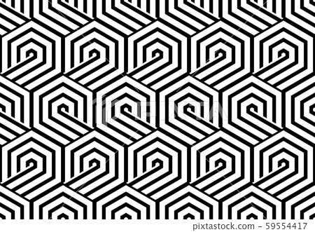 Abstract geometric pattern with stripes, lines. 59554417