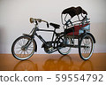 Old-fashioned tricycle model 59554792