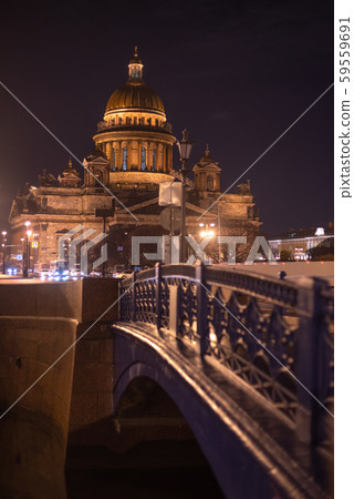 night city of St. Petersburg. night city of St. Petersburg. 59559691